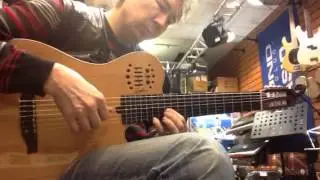 Чайка. Godin Grand Concert 7 string new guitar Russian tuning (d-b-g-d-b-g-d)