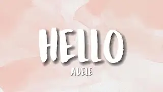Adele - Hello (Lyrics - MEMORY LYRICS)