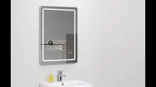 Touch Screen Smart Mirror Powered by Android, Compatible With Various Apps and Support Bluetooth.