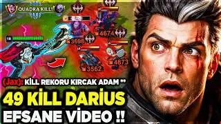 OHAA !! 49 KİLL 100K HASAR DARİUS !! 2 TANE PENTA ATIYORDUM !!