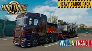 Mobile Crane- Euro Truck Simulator 2 - 1.31.2.6 - Heavy Cargo DLC - Quiet trucking