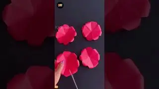 How to make a beautiful paper rose flower / 