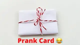 How to make April Fool Prank Card 😂| DIY Prank Card | April Fool Day #aprilfool