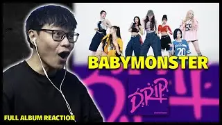 This is unfair | BABYMONSTER - Drip FULL ALBUM Reaction