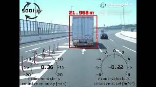 Accurate and Robust Inter-vehicle Distance Estimation with Stereo High-speed Vision