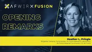 Brig. General Heather Pringle - Opening Remarks ///AFWERX Fusion 2020 ///