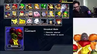 Silver Samus Practicing Not Throwing