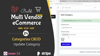#24. Categories CRUD - Edit & Update Category