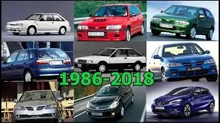 Todos los compactos Nissan vendidos en España