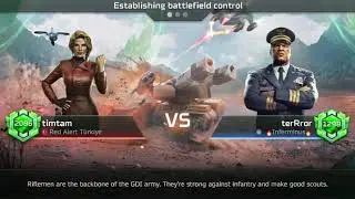 C&C: Rivals - timtam vs. terRror a.k.a. losing first missile against tech? No problem!