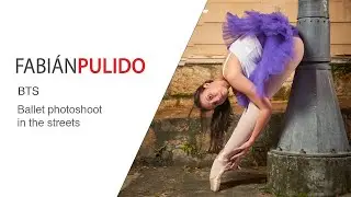 Detrás de cámaras de la fotografía de ballet en las calles de Bogotá