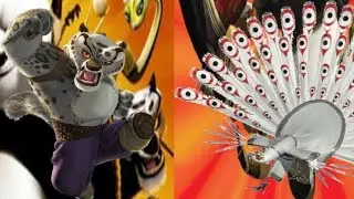 morte dos 2 vilões de kung fu panda (loop infinito)