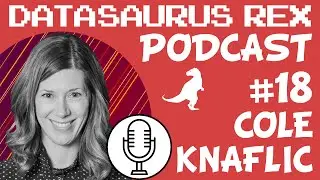 Cole Knaflic - DSR Podcast EP#18 #storytellingwithdata #tableau #podcast