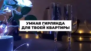 Умная Гирлянда из светодиодов с голосовым управлением ★