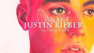 DRAWING JUSTIN BIEBER | ДЖАСТИН БИБЕР | TIMELAPSE PRISMACOLOR DRAWING