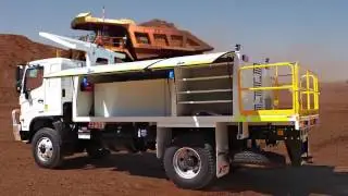 Mineserve Service Vehicles in Action - Shermac