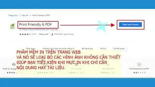 Cách in trên trang web không dính hình