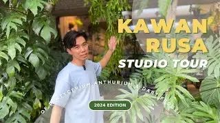 Kawan Rusa Studio Tour 2.0 (2024) | Into the Staghorn Sanctuary with Amazing Terraium Showcase