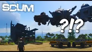 How to Make BASE Dropships & Sentries FLY AWAY in SCUM 0.95 Update