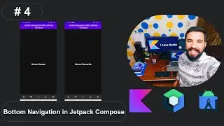 #4 Bottom Navigation With JetPack Compose | بالعربي