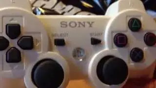 PS3 White Dualshock 3 Six Axis Controller Unboxing
