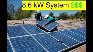 Cost Breakdown of 8.6 kW DIY Solar System
