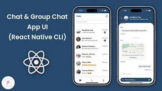 WhatsApp Clone in React Native CLI | Chat and Group Chat App UI in React Native CLI