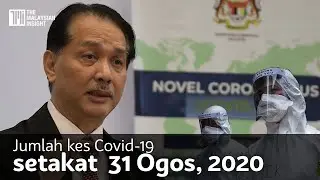 Jumlah kes Covid-19 setakat 31 Ogos 2020 | Satu lagi kematian dicatatkan