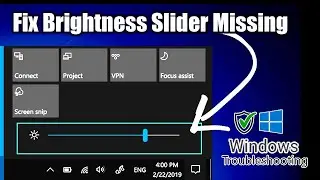 How to Add Brightness Slider on Windows 10 Laptop - TechAi