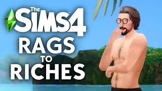 struggling but loving it - The Sims 4 Rags to Riches HARD MODE 2.0 - Part 2