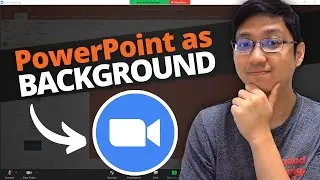 How to Use PowerPoint Presentation as Background in Zoom [UPDATED Tutorial]