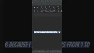 Create lists with range in Python 