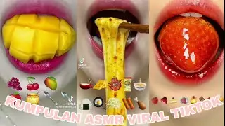 kumpulan asmr viral tiktok || makan sesuai emoji || Icha's Channel
