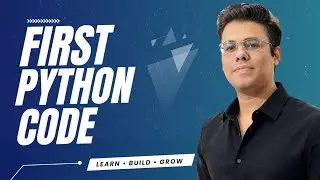 VS Code Setup for Python | Writing My First Python Program