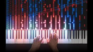 AI Attempts to Play Black MIDI on Piano