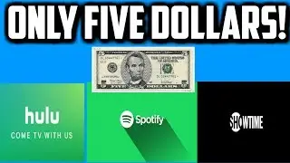 SPOTIFY PREMIUM, HULU, AND SHOWTIME FOR FIVE DOLLARS A MONTH...COLLEGE STUDENTS 