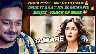 Saware Full AUDIO Song REACTION 💔 - Arijit Singh | Phantom | T-Series | Reaction Lord |