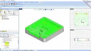 VisualMILL 2018 Automatic Feature Machining (AFM) Quick Start