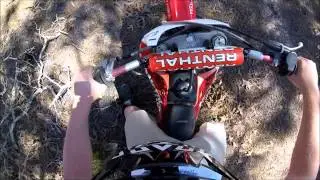 Honda CR250 Sound FMF Turbinecore 2: Trail Riding