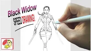 Black Widow -Speed Drawing