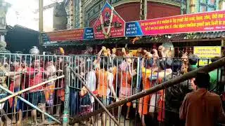 বাবা তারকনাথ দেবে তারকেশ্বরের উপচে পড়া ভিড় #tarakeswar_mondir #tarakeswar