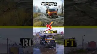 SnowRunner Vs RoadCraft 