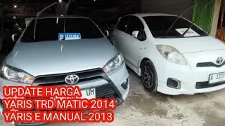 HARGA SECOND YARIS TRD 2014 DAN YARIS E MANUAL 2013