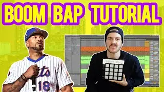 How To Make a Boom Bap Hip Hop Beat & Melody for Method Man - Ableton Tutorial