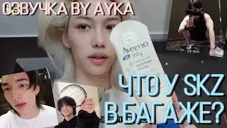 [Русская озвучка by Ayka] Что у SKZ в багаже?｜Неделя STAY 2024