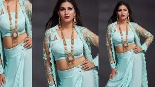 White Sapna Chaudhry Sexy Shoot|| easy to earn