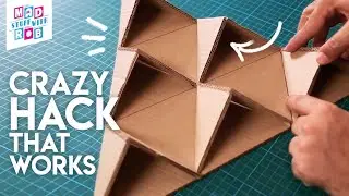 A CRAZY HACK that works | Cardboard Wall Pocket | In Hindi