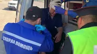В пгт. Каа-Хем прошли учения по ликвидации последствий ДТП