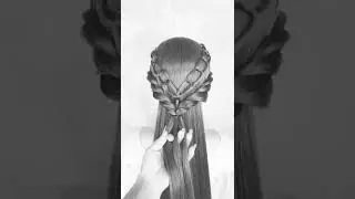 Hairstyle for long hair #pt_hairdesigner #pt_designer #pt_design #short #trending #viral #hairstyle