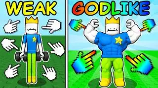 I Went From WEAK to GODLIKE in Roblox...